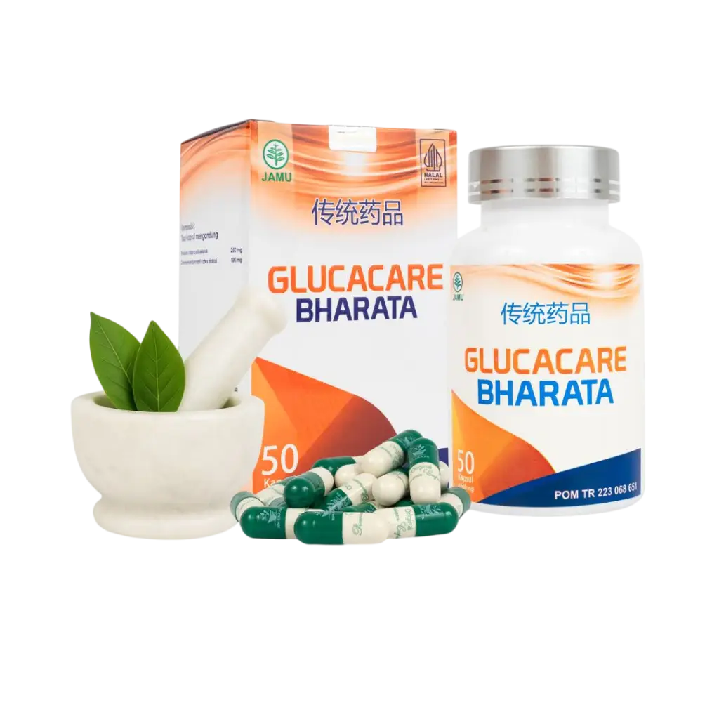 GLUCACARE BHARATA OBAT KENCING MANIS OBAT DIABETES MILETUS OBAT LUKA DIABETES OBAT GULA DARAH TINGGI