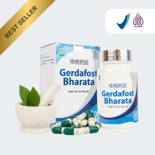GERDAFOST BHARATA OBAT GERD OBAT USUS BUNTU OBAT MAAG