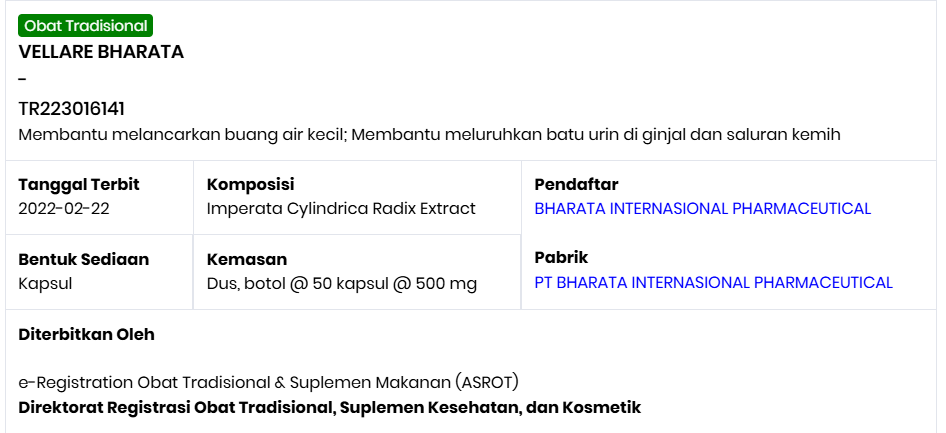 vellare bharata obat batu ginjal obat batu empedu